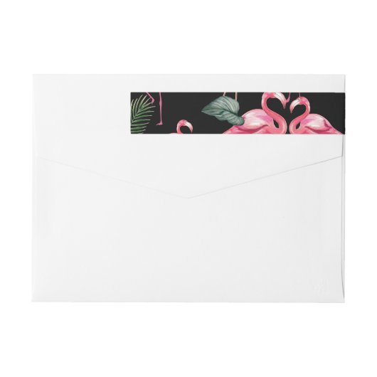 Flamingos Love Pattern 4 (Achterkant)