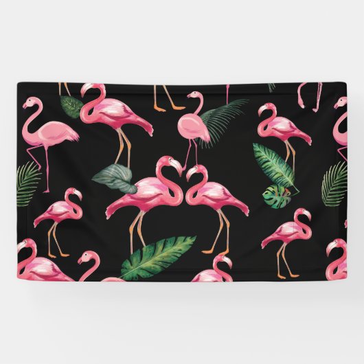 Flamingos Love Pattern 4 Spandoek (Horizontaal)