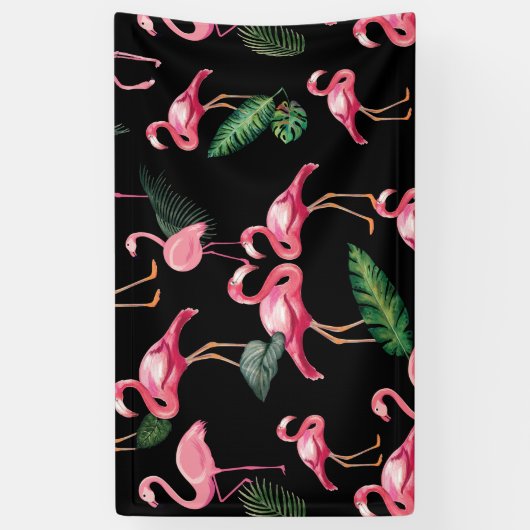 Flamingos Love Pattern 4 Spandoek (Verticaal)