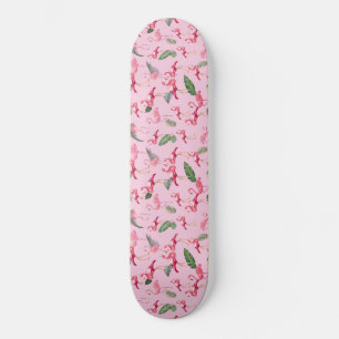 Flamingos Love Pattern 5 Persoonlijk Skateboard