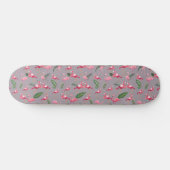 Flamingos Love Pattern 6 Persoonlijk Skateboard (Horizontaal)