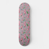 Flamingos Love Pattern 6 Persoonlijk Skateboard (Voorkant)