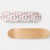 Flamingos Love Pattern Persoonlijk Skateboard (Horizontaal)