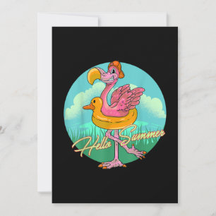 Flamingos Lover - Flamingo Ready for Summer Save The Date