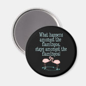 Flamingos Magneet (Voorkant / Achterkant)