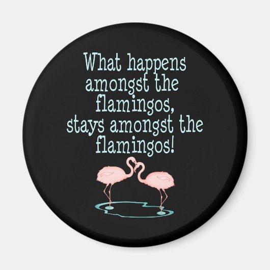 Flamingos Magneet (Voorkant)