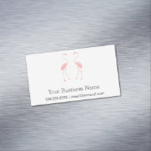 Flamingos Magnetisch Visitekaartje (Voorbeeld)