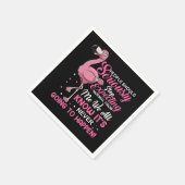 Flamingos | Mensen moeten ophouden normaal te verw Servet (Hoek)