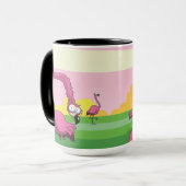 Flamingo's Mok (Voorkant links)