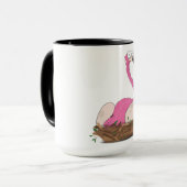Flamingo's Mok (Voorkant links)