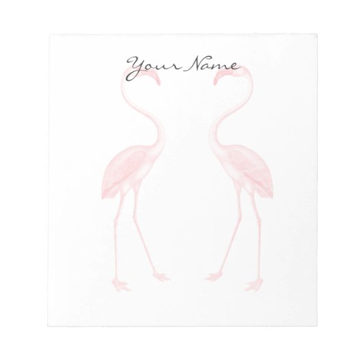 Flamingos Notitieblok (Voorkant)