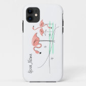 Flamingos Ocean Trio 3 'Name' iPhone 11 taaie Case-Mate iPhone Case (Achterkant)