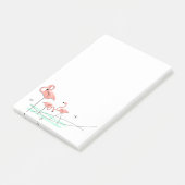 Flamingos Ocean Trio Post-it® Notes (Schuin)