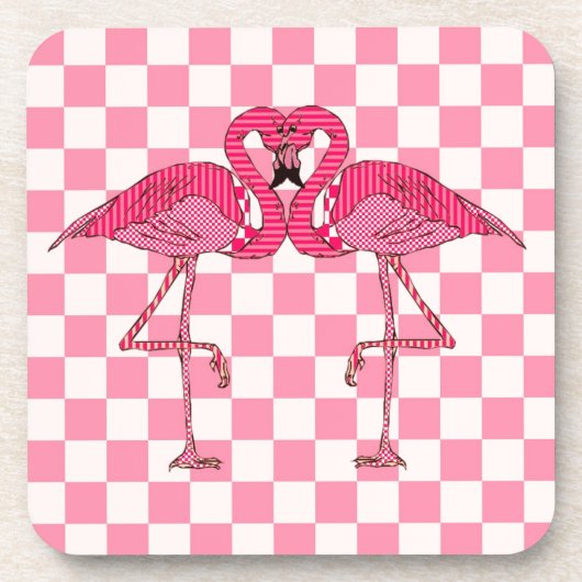Flamingos Onderzetter (Voorkant)