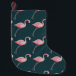 Flamingo's op blauw,  naadloos patroon. kleine kerstsok<br><div class="desc">naadloos patroon Flamingo's op blauwe achtergrond. Voor textiel, dekking, giftdocument, decoratie Flamingo's op blauwe achtergrond voor textiel en decor. Sierlijke wildlife decor in levendige kleuren. Elegant Flamingo patroon voor textiel, decor, en geschenken. achtergrond, patroon, textuur, decor, water, strand, mode, natuur, illustratie, liefde, dier, zee, naadloos, schattig, vogel, oceaan, tropisch, veer,...</div>