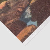 Flamingo's op Nesten in Miami Tissuepapier (Detail)