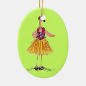 Flamingos Ornament (Achterkant)