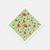 Flamingos Paper Napkins Servet (Hoek)