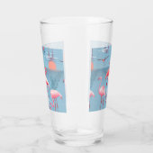 Flamingo's Patroon 1 Glas (Rechts)