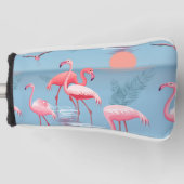 Flamingo's Patroon 1 Golfheadcover (Voorkant)
