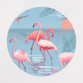 Flamingo's Patroon 1 Labels (Design 1)