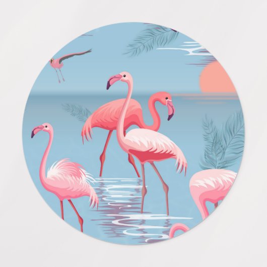 Flamingo's Patroon 1 Labels (Design 1)