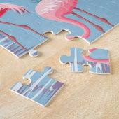 Flamingo's Patroon 1 Legpuzzel (Zijkant)