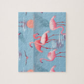 Flamingo's Patroon 1 Legpuzzel (Verticaal)