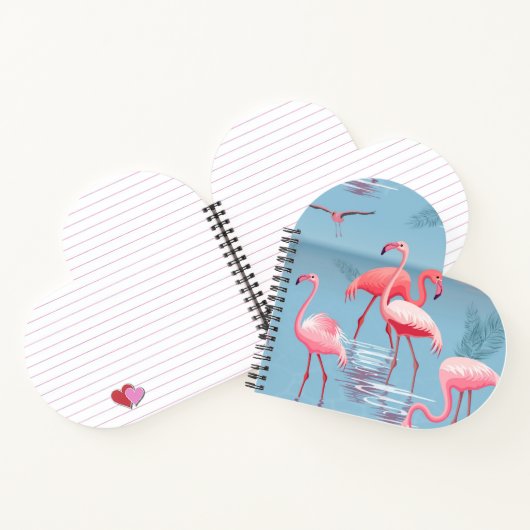 Flamingo's Patroon 1 Notitieboek (Binnen)