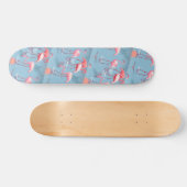 Flamingo's Patroon 1 Persoonlijk Skateboard (Horizontaal)