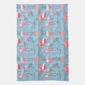 Flamingo's Patroon 1 Theedoek (Verticaal)