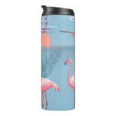 Flamingo's Patroon 1 Thermosbeker (Geroteerd rechts)