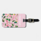 Flamingos Personnalized Bagagelabel (Voorkant horizontaal)