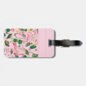 Flamingos Personnalized Bagagelabel (Achterkant horizontaal)