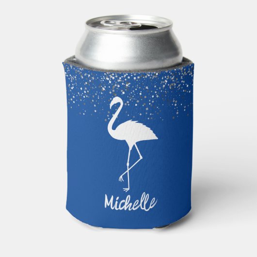 Flamingo's Persoonlijk Blikjeskoeler (Blikje Achterkant)