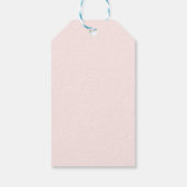 Flamingos Pink Bedankt labels Cadeaulabel (Achterkant)
