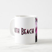 ~Flamingos~ PINK FLAMINGOS, AANGEPAST HET! Koffiemok (Voorkant links)