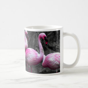~Flamingos~ PINK FLAMINGOS, AANGEPAST HET! Koffiemok