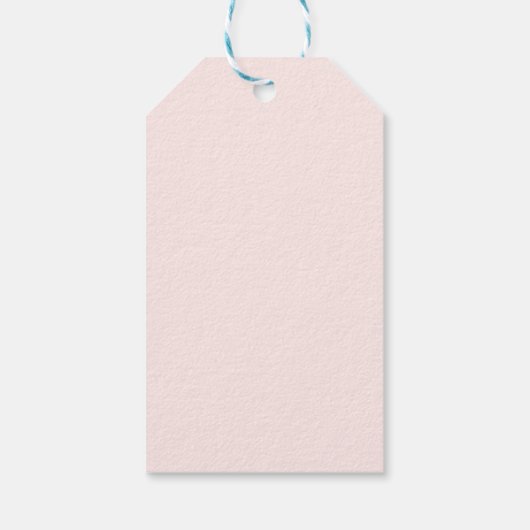 Flamingos Pink gift labels Cadeaulabel (Achterkant)