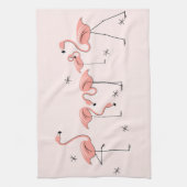 Flamingos Pink Group keukenhanddoeken (Verticaal)