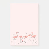 Flamingos Pink Group Post-it® Notes (Voorkant)