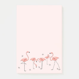 Flamingos Pink Group Post-it® Notes
