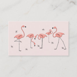 Flamingos Pink Group visitekaartje