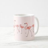 Flamingos Pink Line mok (Voorkant rechts)