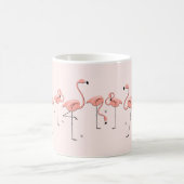 Flamingos Pink Line mok (Center)