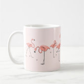 Flamingos Pink Line mok (Links)