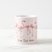 Flamingos Pink Line 'Text' mok (Center)
