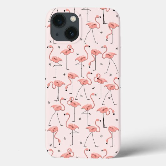 Flamingos Pink Mini hoesje (Achterkant)