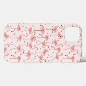Flamingos Pink Mini hoesje (Achterkant (horizontaal))