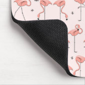 Flamingos Pink mousepad Muismat (Hoek)
